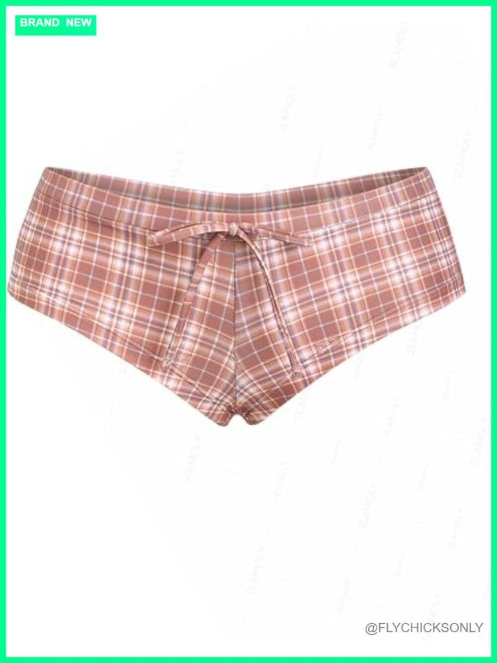 Polka Dot Bowknot Boyshort Swim Bottom